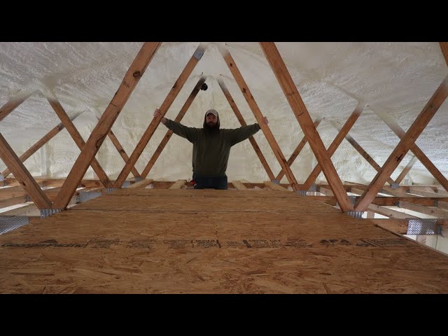 Building Out Our Attic Space For Future Mechanical