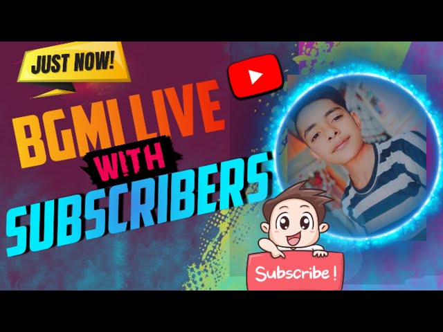 Bgmi live with subscribers 🫂 #live #bgmi