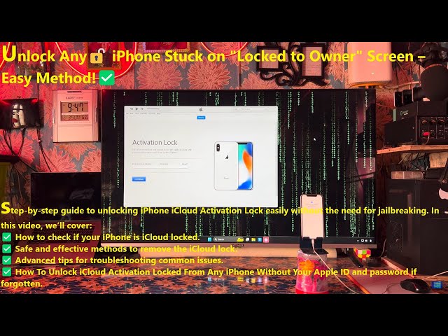 🔓 How to Unlock "Locked to Owner" iPhone (No Jailbreak, No Apple ID!)✅