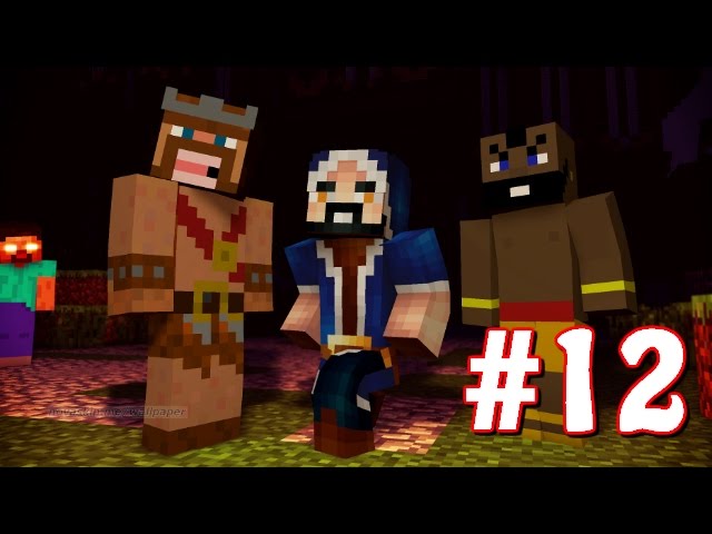 "BUILDING AN IRON GOLEM TO DEFEND THE BASE!" | Minecraft King's Survival Part 12