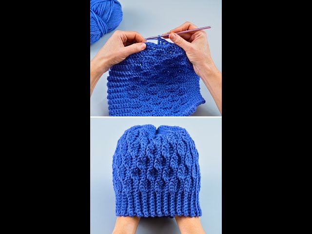 Easy crochet beanie style hat! Tutorial for beginners! Miarti🧶