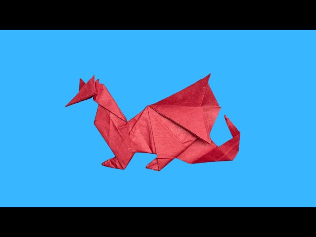 Making Origami Dragon (1) | Paperman