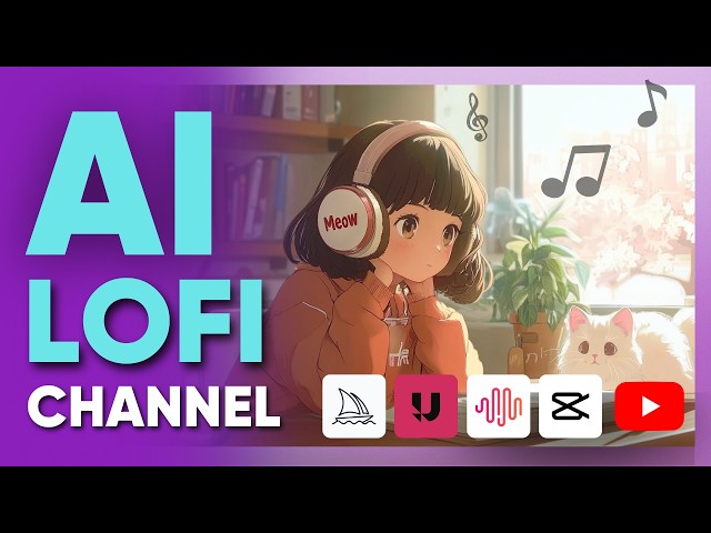 Create Lo-Fi Music Videos with AI in Minutes