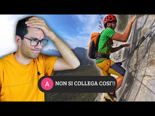 TUTTI GLI ERRORI IN VIA FERRATA ☠️