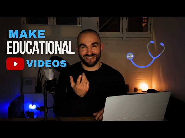 How I Make Educational Videos (2024) - 7 EASY Steps