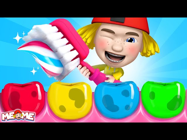 Brush Your Teeth Song |Tooth Brush Song | Good Habits | Nursery Rhymes & Kids Songs | ME ME BAND