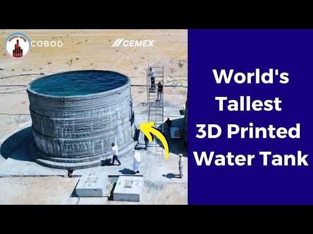 World's Tallest 3D Printed Water Tank | Techio Civil