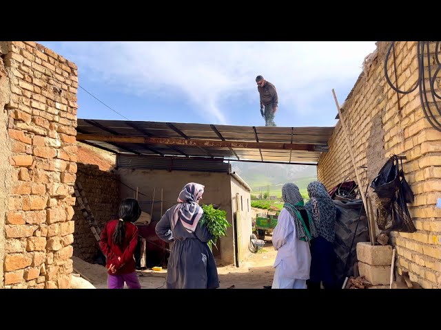 Traditional Mountain Village in Iran | Daily Routine Rural Life | rural living in the mountain