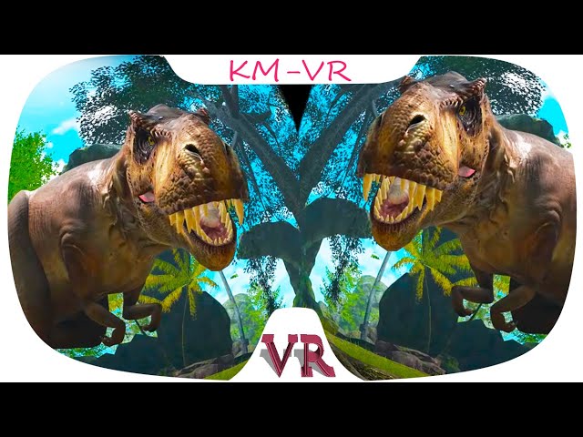 DINOSAUR Roller Coaster VR video