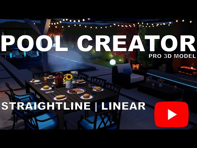 The Lau Pool - Pool Creator Pro 3D Model