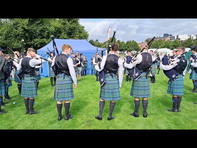 2024 World Champions - Inveraray and District Friday MSR Preparations