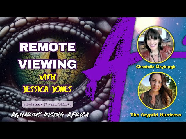 Remote Viewing with Jessica Jones...THE CRYPTID HUNTRESS