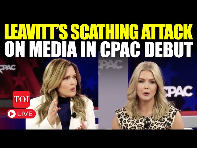 Karoline Leavitt LIVE | ‘Sued By AP’: Leavitt Blasts Media On Gulf Of America, Lies On Biden