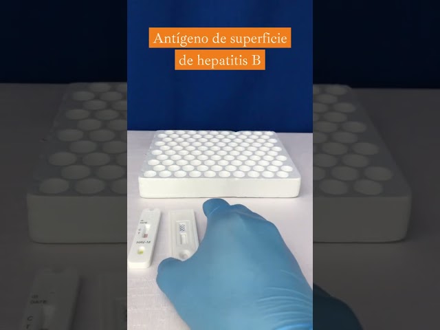 Hepatitis A, B y C en sangre: Prueba rápida  #ets #laboratorioclinico #short