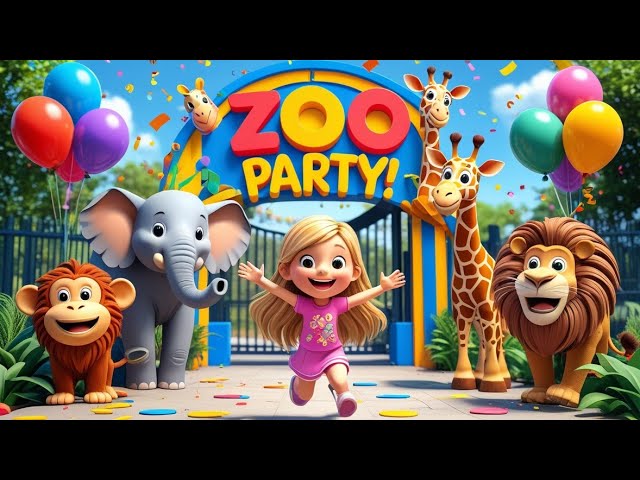 Party at the Zoo | Animal dance party for kids