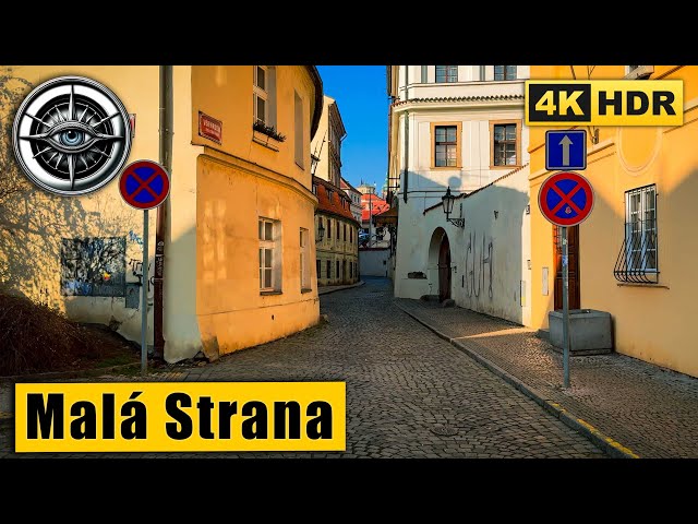 Prague Walking Tour is the BEST Way to Explore Malá Strana 🇨🇿 Czech Republic 4k HDR ASMR