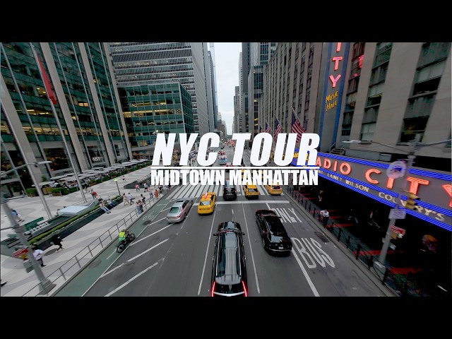 Fly Through NYC - Tour Midtown Manhattan