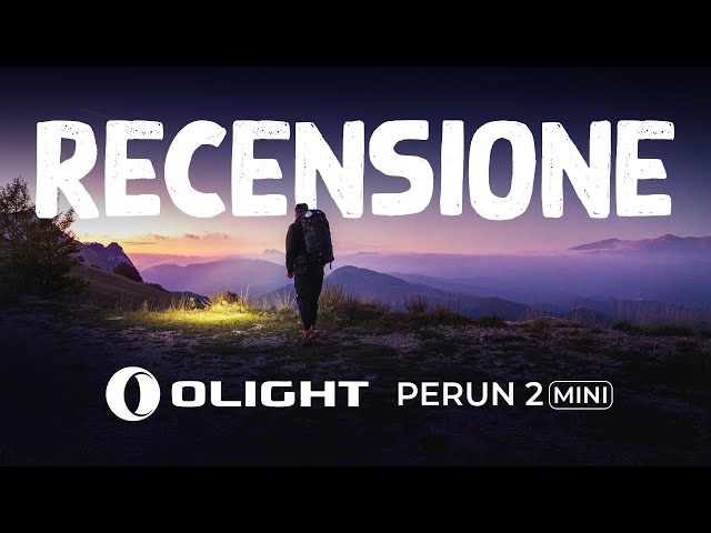 La mia nuova luce frontale per il Cammino: Olight Perun 2 mini