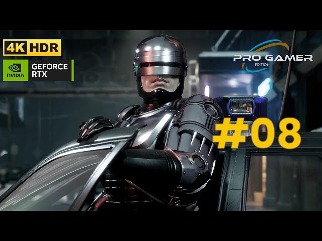 ROBOCOP ROGUE CITY  PART 8 PC ULTRA SETTING 4K 60 FPS HDR