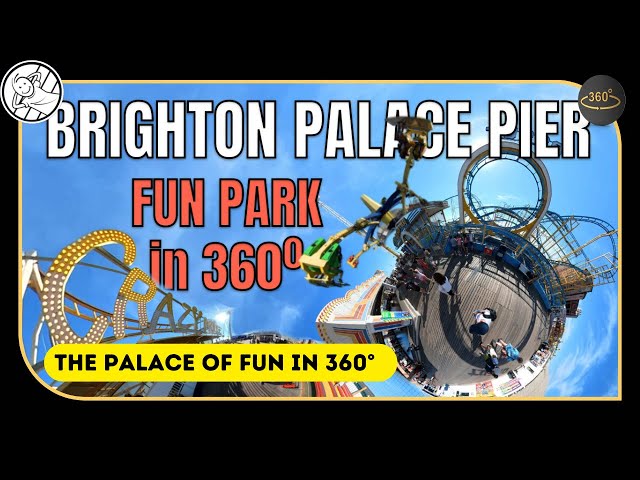 The Palace of Fun in 360º | Brighton Palace Pier | Look Around VR