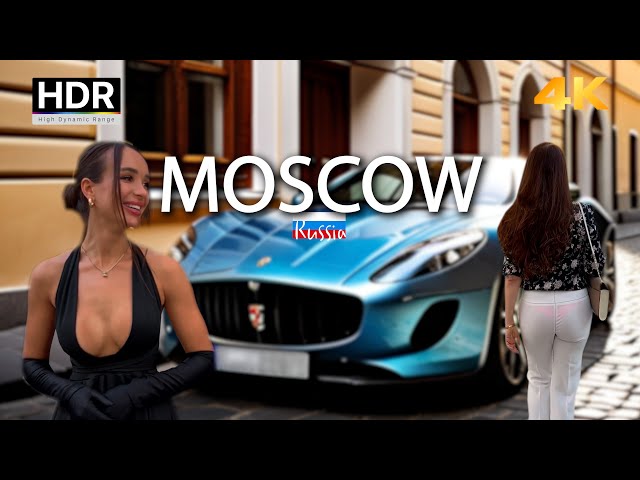 🔥 Little Monaco in the center of Moscow! Russia city tour - ⁴ᴷ (HDR)