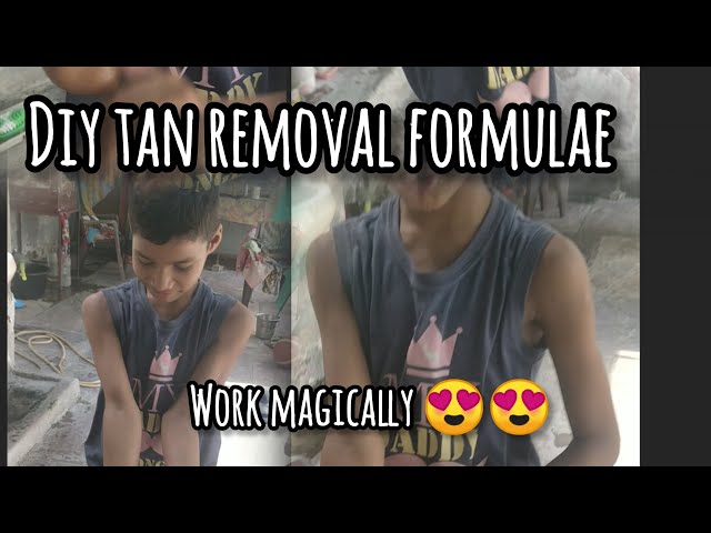 Diy TAN REMOVAL FORMULAE🙊😍 for all😍 100%😍 Natural 100% working 😍😍