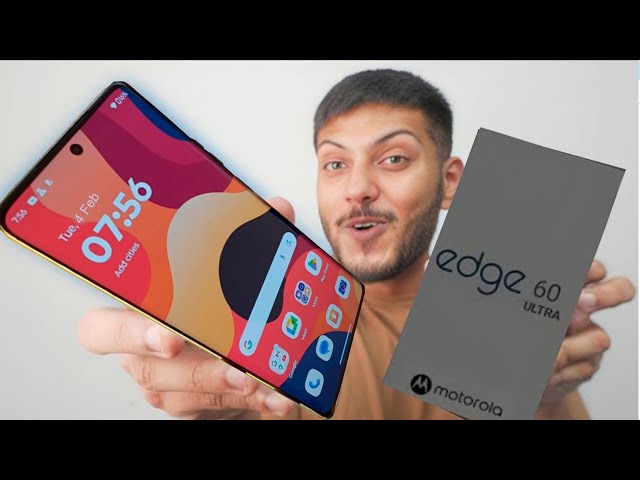 Motorola Edge 60 Ultra 5G Unboxing, First Look & Review | Moto edge 60 ultra price,Specs