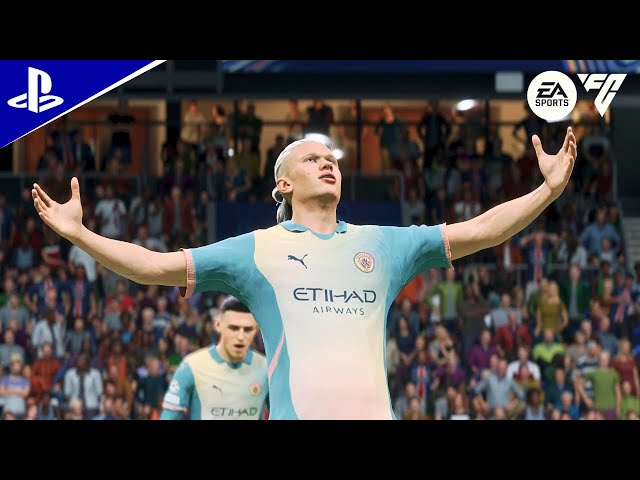 UEFA Champions League - Paris Saint-Germain vs. Manchester City - FC 25 Gameplay video