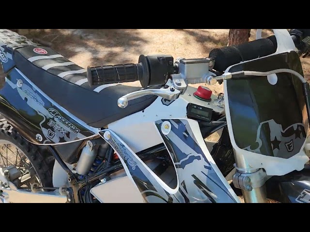 Wired off-road electric conversion KX100