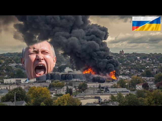 29 Minutes Ago! Ukraine and NATO Turn Russian Oil Depots Into Hell on Earth