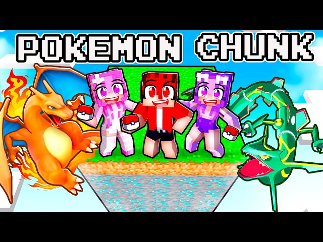 TRAPPED on a POKEMON ONLY CHUNK in Minecraft!