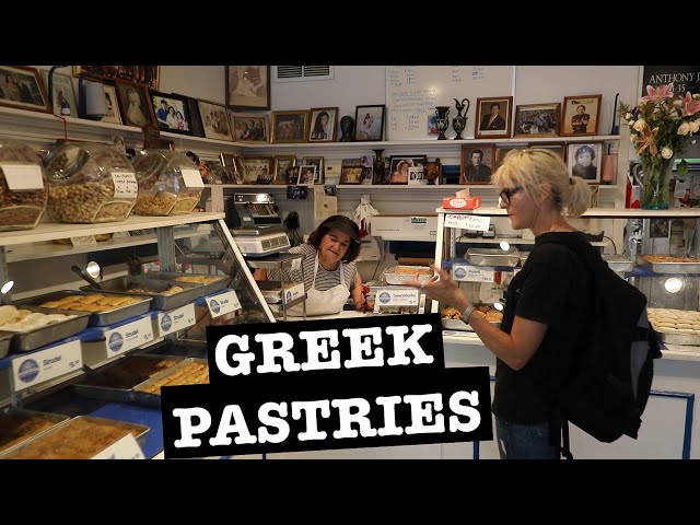 Hell’s Kitchen NYC Food & Surplus: Greek Pastries & Hot Dogs