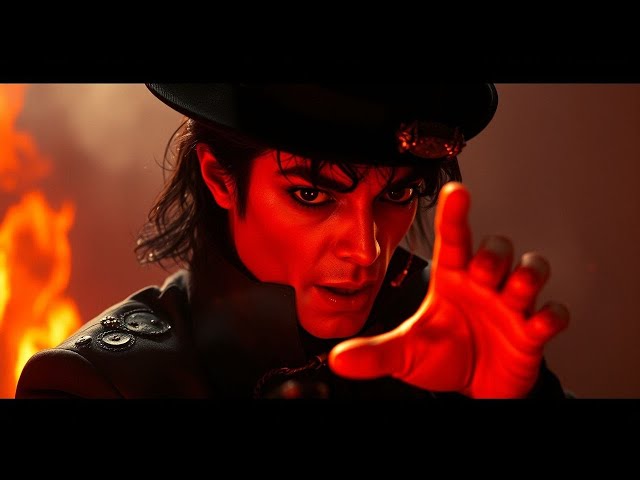 Michael Jackson Battles the Devil in the Darkness