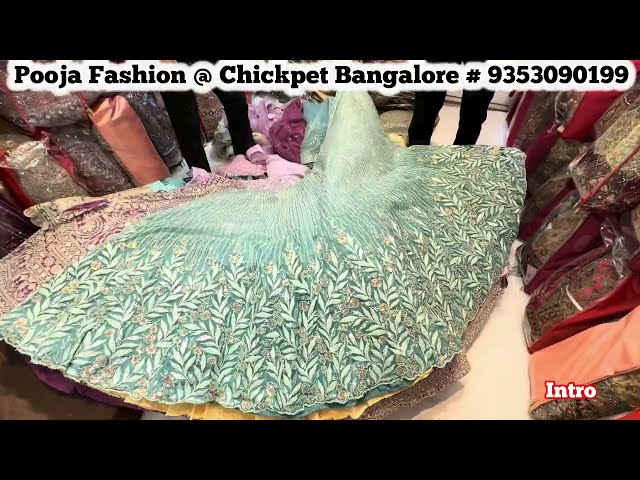 Designer Lehengas @ Rs.650/- Chickpet Bangalore | Online Shopping & Courier Available #lehenga #sale