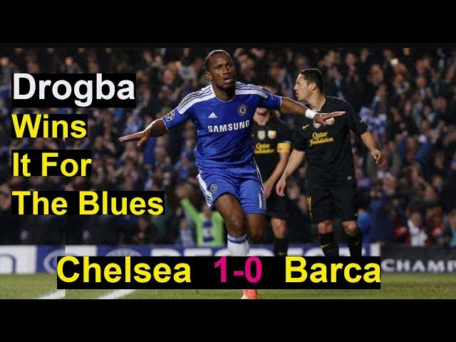 Chelsea vs Barca 1-0 - Champions League 2012