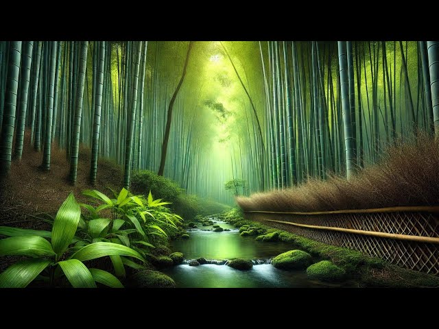 3 Hours Relaxing Sleep Music for Meditation, Stress Relief & Concentration | Whispers of Bamboo