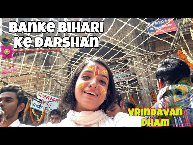 Banke Bihari Ke Darshan 🙏🏻❤️ | Jai Jai Shree Radhe 🙏🏻| Vrindavan Dham | Shubnandu Family