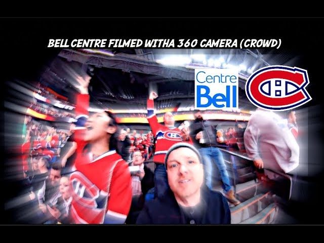 Bell Centre filmed with a 360 camera (Montreal Canadiens)