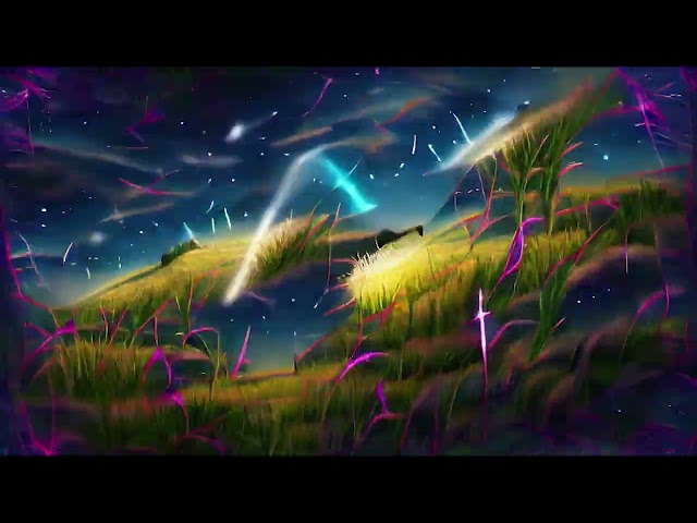 COMETS SKY Background Loop ☄️ No Copyright Background | AI Video Generated Loop (HD)