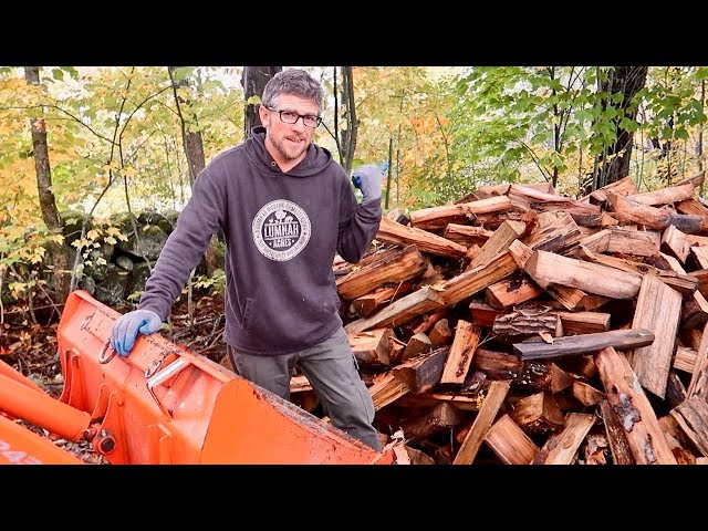 Easiest Way To Stack Firewood