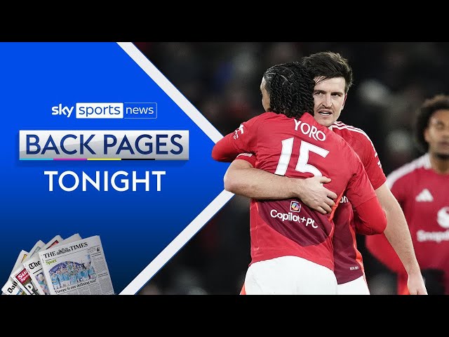 Manchester United beat Leicester to reach FA Cup 5th round | Back Pages Tonight