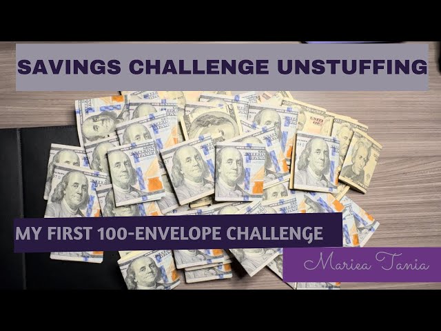 MT Budgets | $??? 100-Envelope Unstuffing | How much did I save? | Mariea Tania