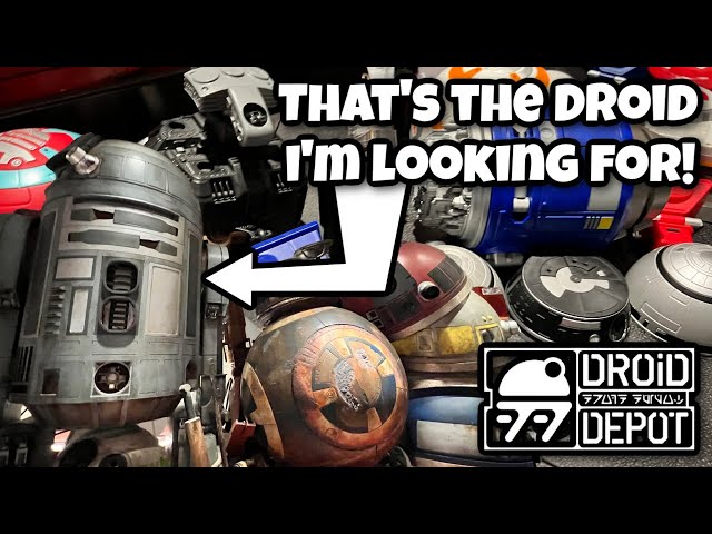 That's the Droid I'm looking for! | Building our First Droid at the Driod Depot | Hollywood Studios