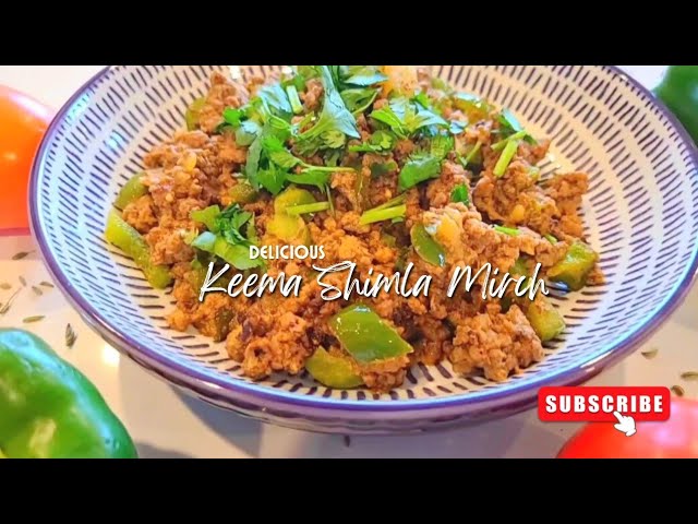 Keema Shimla Mirch | Easy Recipe Idea