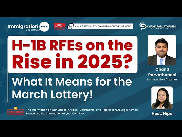 H-1B RFEs on the Rise in 2025? What It Means for the March Lottery!