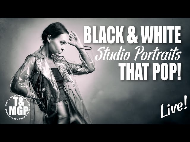 Black & White Portraits Done RIGHT! | LIVE with Gavin Hoey