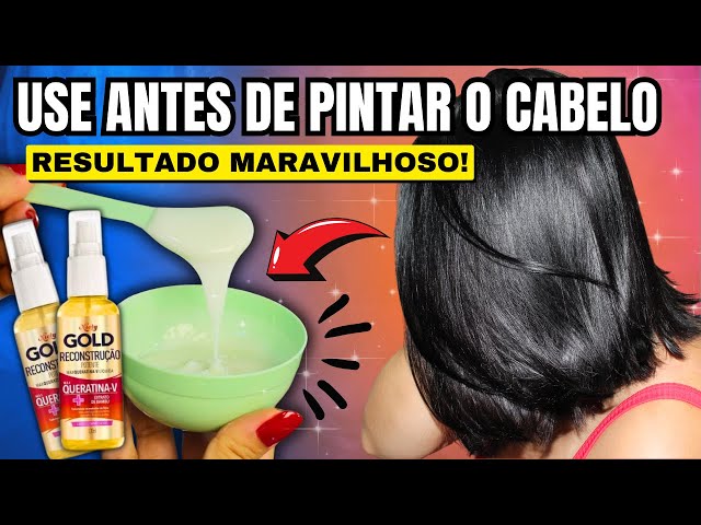 Use Antes e Depois de Pintar o Cabelo! Tenha Um Cabelo Lindo Dos Sonhos Na Hora!