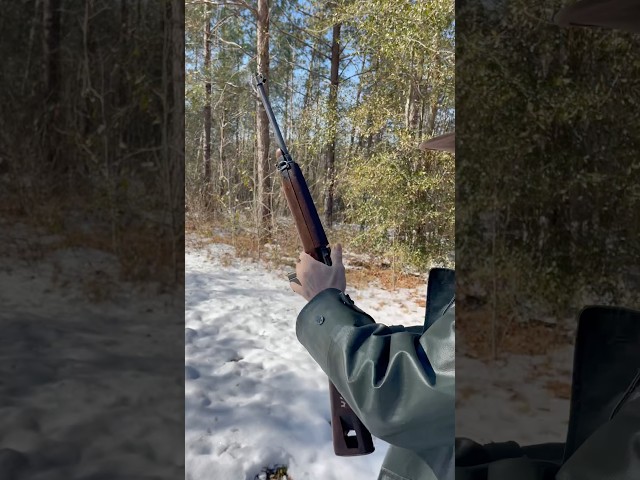 ❄️Winter Day, M1 Carbine, and a Swiss Army Trench Coat 🇨🇭 @Gunpowder_Acres