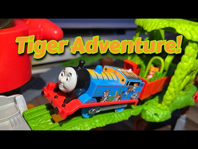 Motorized Sodor Safari Tiger Adventure Set Unboxing, Testing, & Review