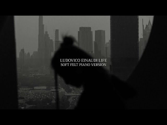 Ludovico Einaudi - Life (Soft Felt Piano Version)